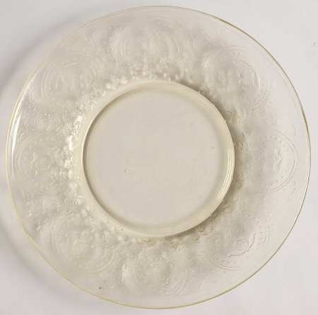 Horseshoe Yellow Bread & Butter Plate