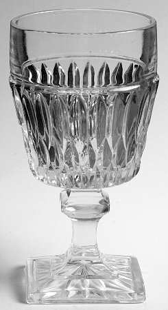 Mt. Vernon Clear Water Goblet