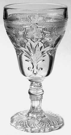 Narcissus Spray Water Goblet
