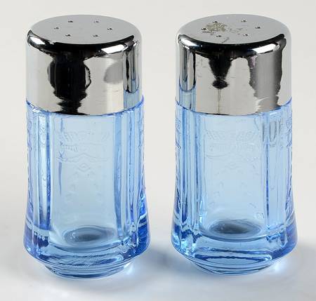 Recollection Blue Shaker Set & Plastic Lids