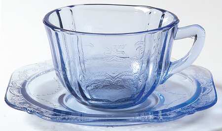 Recollection Blue Cup & Saucer Set