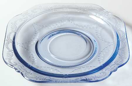 Recollection Blue Saucer Only