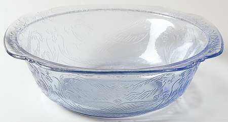 Recollection Blue Round Bowl