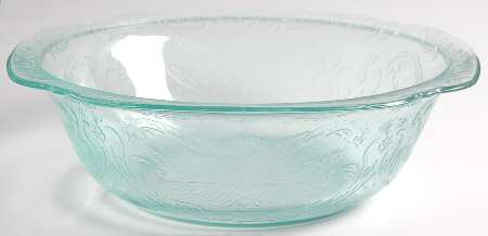 Recollection Green (Teal) Round Bowl