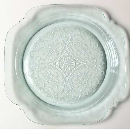 Recollection Green (Teal) Dinner Plate