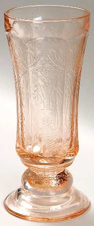 Recollection Pink 8" 1 Piece Open Hurricane/Vase