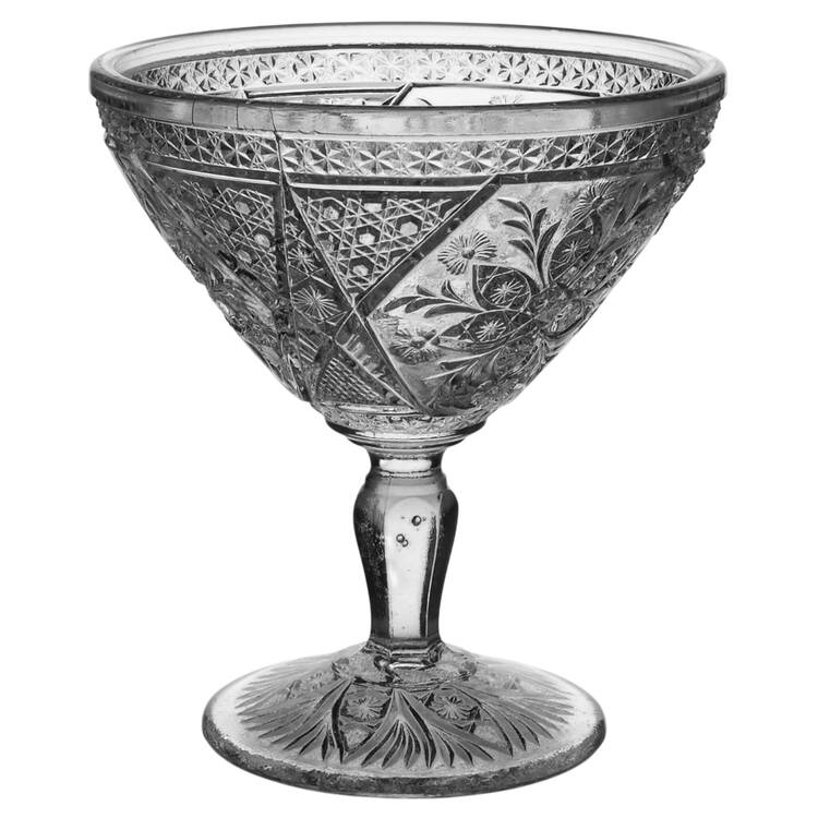 Rosette with Pinwheels Candy Dish No Lid