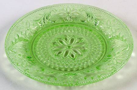 Sandwich Green Luncheon Plate