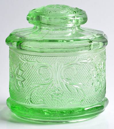 Sandwich Green Small Canister & Lid