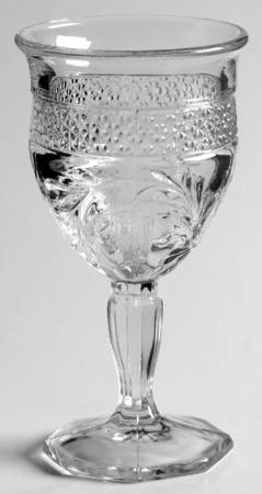 Rose Point Band by Indiana Glass