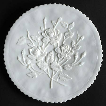 Rose Milk Glass by Imperial Glass-Ohio