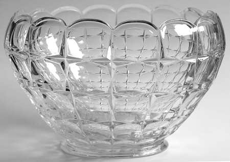 Constellation Grape Frosted 7" Footed Cupped Bowl
