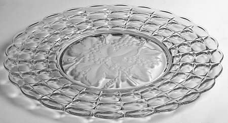 Constellation Grape Frosted 18" Torte Plate