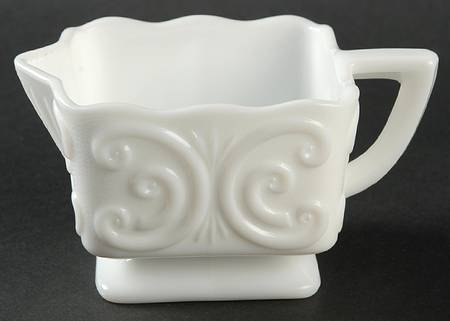 Scroll Milkglass by Imperial Glass-Ohio