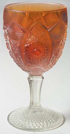 Daisy and Button Marigold by Imperial Glass-Ohio