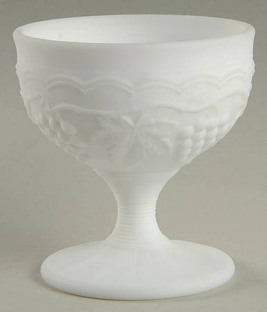 Vintage Grape Milk Glass Doeskin by Imperial Glass-Ohio