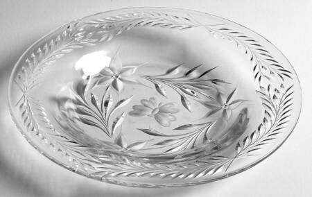 Diamond Poinsettia by Ideal Cut Glass 