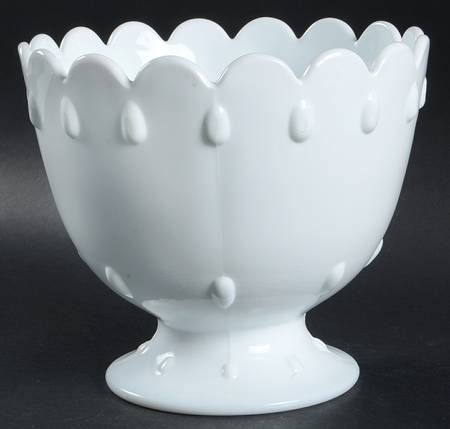 Teardrop Milkglass by Indiana Glass