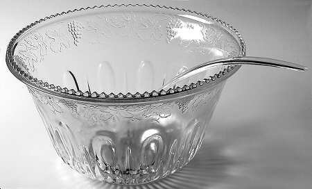 Princess Clear (Punch Set) by Indiana Glass