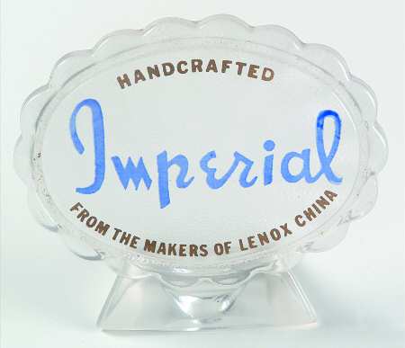 Advertising Signs Sign 6 by Imperial Glass-Ohio