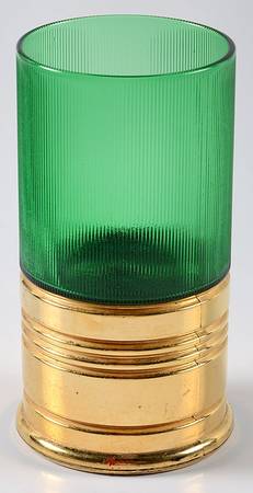 Big Shots Green by Imperial Glass-Ohio