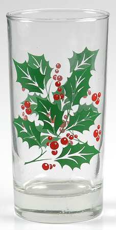 Holly 8 Oz Flat Tumbler