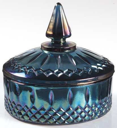 Princess Blue Carnival (Giftware) by Indiana Glass