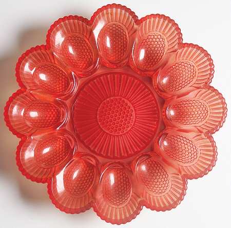 Hobnail Red by Indiana Glass
