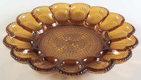 Hobnail Amber by Indiana Glass