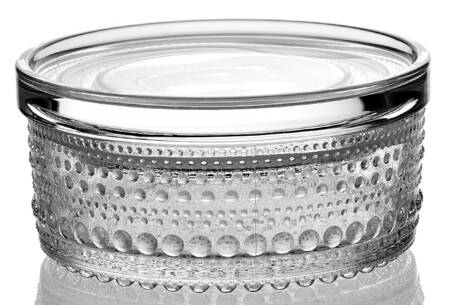 Kastehelmi Clear 2" Storage Jar & Lid by Iittala