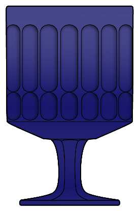 Sculptural Blue