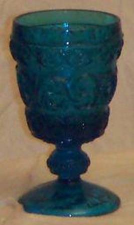 Scroll Blue (Peacock Blue) by Ivima