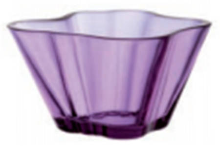 Alvar Aalto Amethyst by Iittala