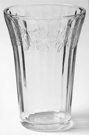Cherry Blossom Clear 12 Oz Flat Tumbler