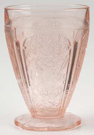 Cherry Blossom Pink 8 Oz Footed Tumbler