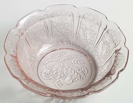 Cherry Blossom Pink Small Fruit Dessert Bowl