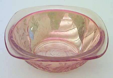 Floragold 4" Square Bowl by Jeannette