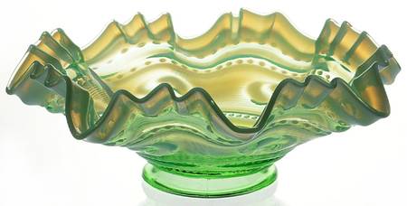 Astro Green Opalescent by Jefferson Glass