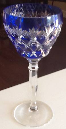 9002-572 Cobalt Blue Hock Wine
