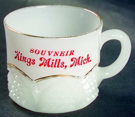 Button Arches (Clambroth) Punch Cup by Jefferson Glass