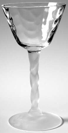 Drapery Optic Frost (Twisted Stem) by Judel