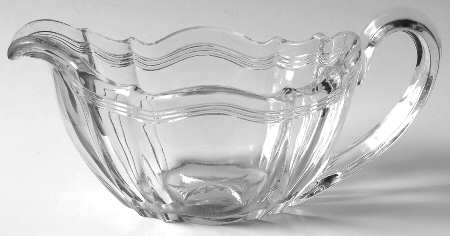 Colonial Clear (1776) Sauce Boat by Jefferson Glass