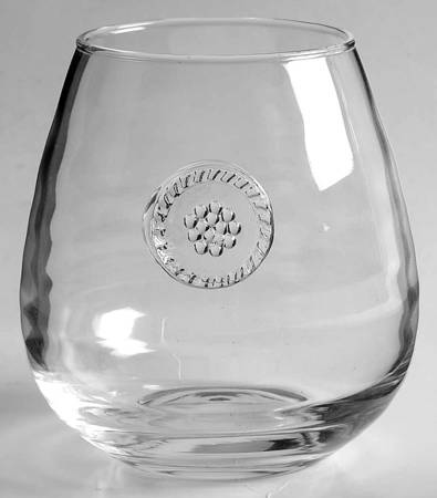 Berry and Thread Stemless Red Wine