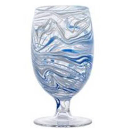 Puro Marbled Blue by Juliska Glassware