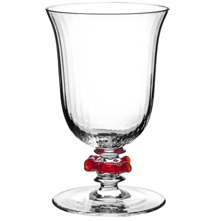 Nell Ruffle-Ruby by Juliska Glassware