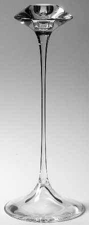 Fanfare 11" Tall Single Light Candlestick