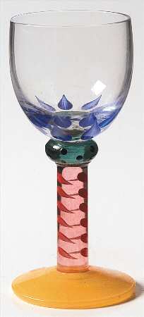 Palm Trees Cordial Glass