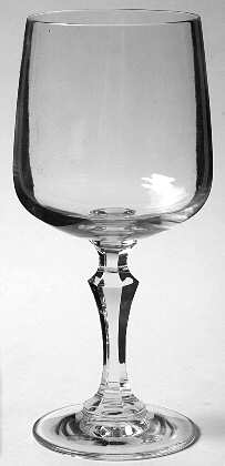 Fredericka Water Goblet by Kristal Zajecar