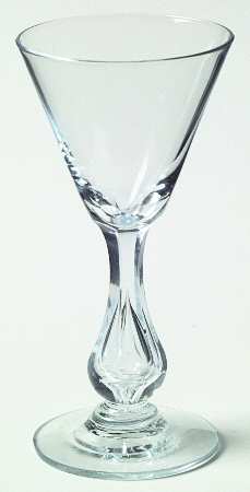 Grace Blue Cordial Glass by Kosta-Boda
