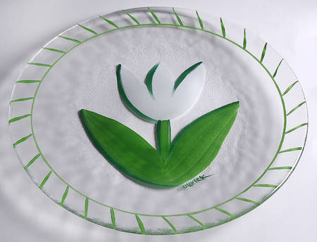 Tulipa 13" Sandwich Plate